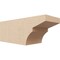 Ekena Millwork 6in. W x 6in. H x 16in. L Monterey Woodgrain TimberThane Rafter Tail, Primed Tan RFTUR06X06X16MONRCPR - alternate 1